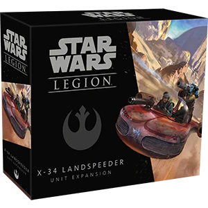 Fantasy Flight Games Star Wars: Legion - X-34 Landspeeder Unit Expansion Board Games 1 Fantasy Flight Games Star Wars: Legion - X-34 Landspeeder Unit Expansion Board Games