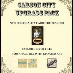 Quined Games Board Games Carson City: Big Box (Upgrade Components)