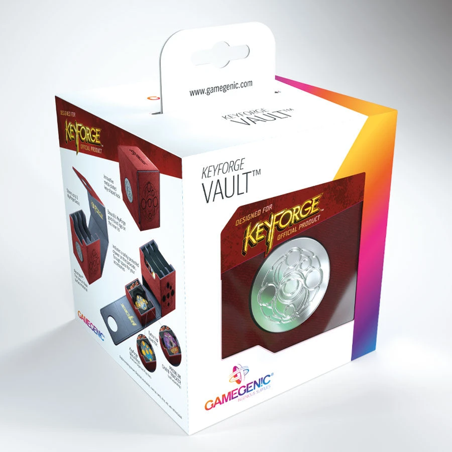 Deck Boxes Gamegenic: Keyforge Vault - Red 5 Deck Boxes Gamegenic: Keyforge Vault - Red