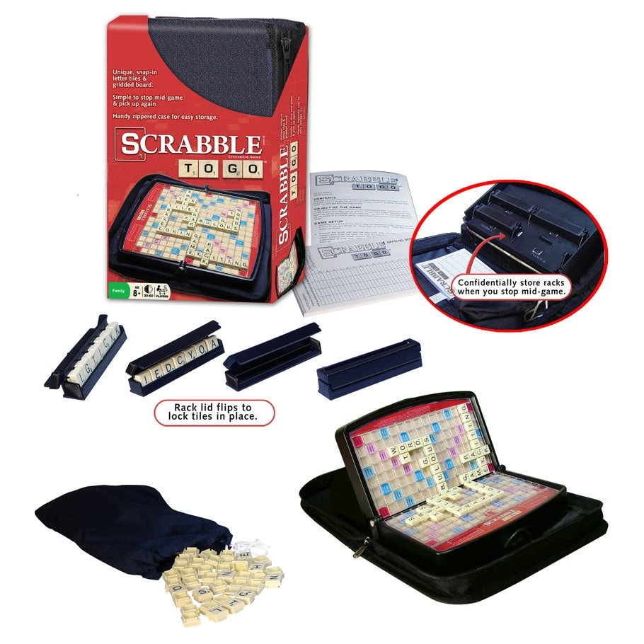 Winning Moves Games (USA) Scrabble To Go Board Games 1 Winning Moves Games (USA) Scrabble To Go Board Games