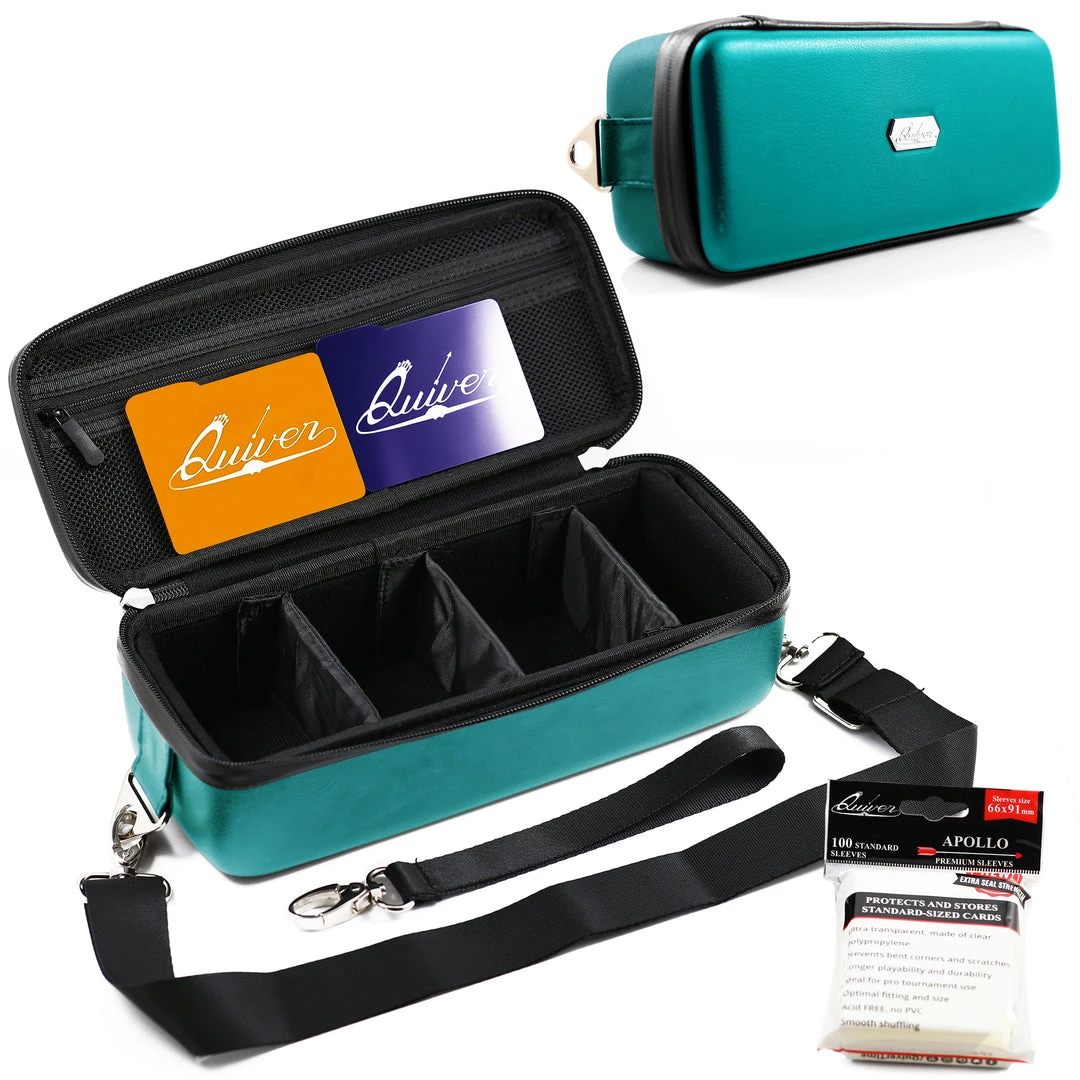 Board Game Bags Quiver Time - Bolt Card Case (Teal) 1 Board Game Bags Quiver Time - Bolt Card Case (Teal)